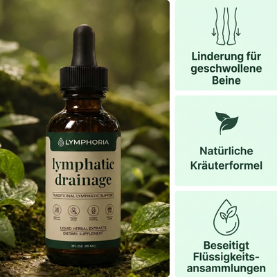 Moods Lymphoria Lymphdrainage-Tropfen für Schwellungen